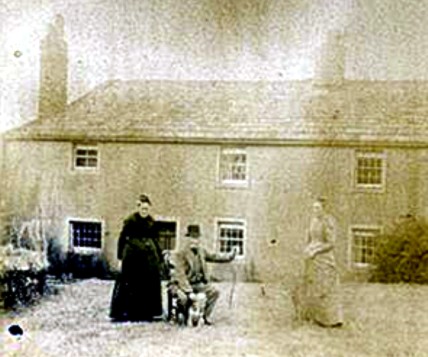 A photograph of Low Stanger Farm in Embleton, 1890